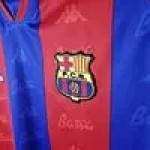 96-97 Barcelona Retro Home Soccer Shirt